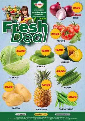 Fresh Deals In MR Hypermarket Calicut